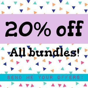 20% off all bundles !!